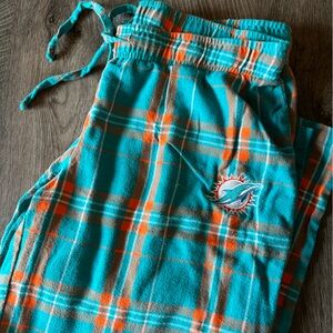 Miami Dolphins PJ bottoms- women medium